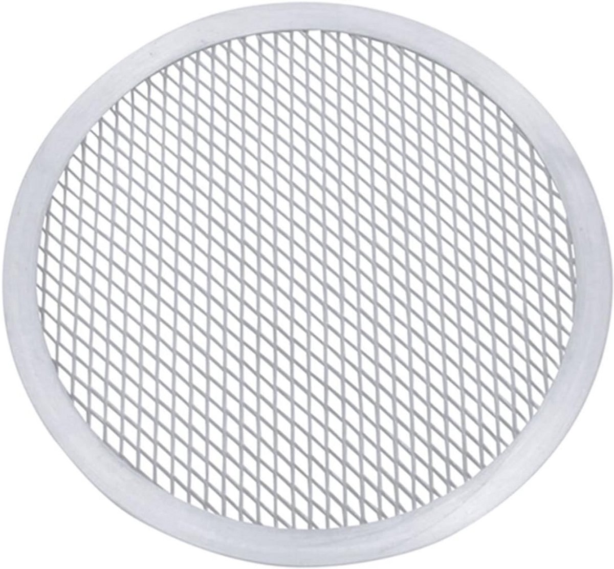 Ronde Pizza Zeef Aluminium 28 cm voor Knapperige Bodem