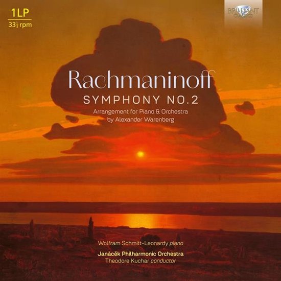 Wolfram Schmitt-Leonardy - Rachmaninoff: Symphony No.2, Arrangement For Piano & Orchestra By Alexander Warenberg (LP)