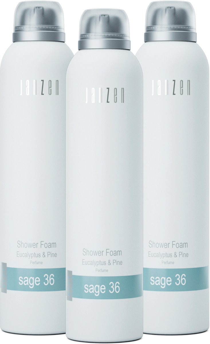 JANZEN Shower Foam Sage 36 3-pack