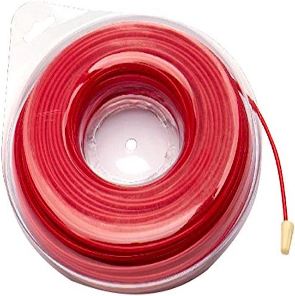 Snoerdraad 3.0 mm Rood Wit - 15 Meter - Dubbel Geïsoleerd