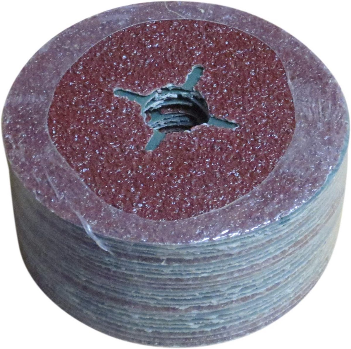 Fiberslijpschijven Ø 125 mm 50-pack P16 voor metaal en hout
