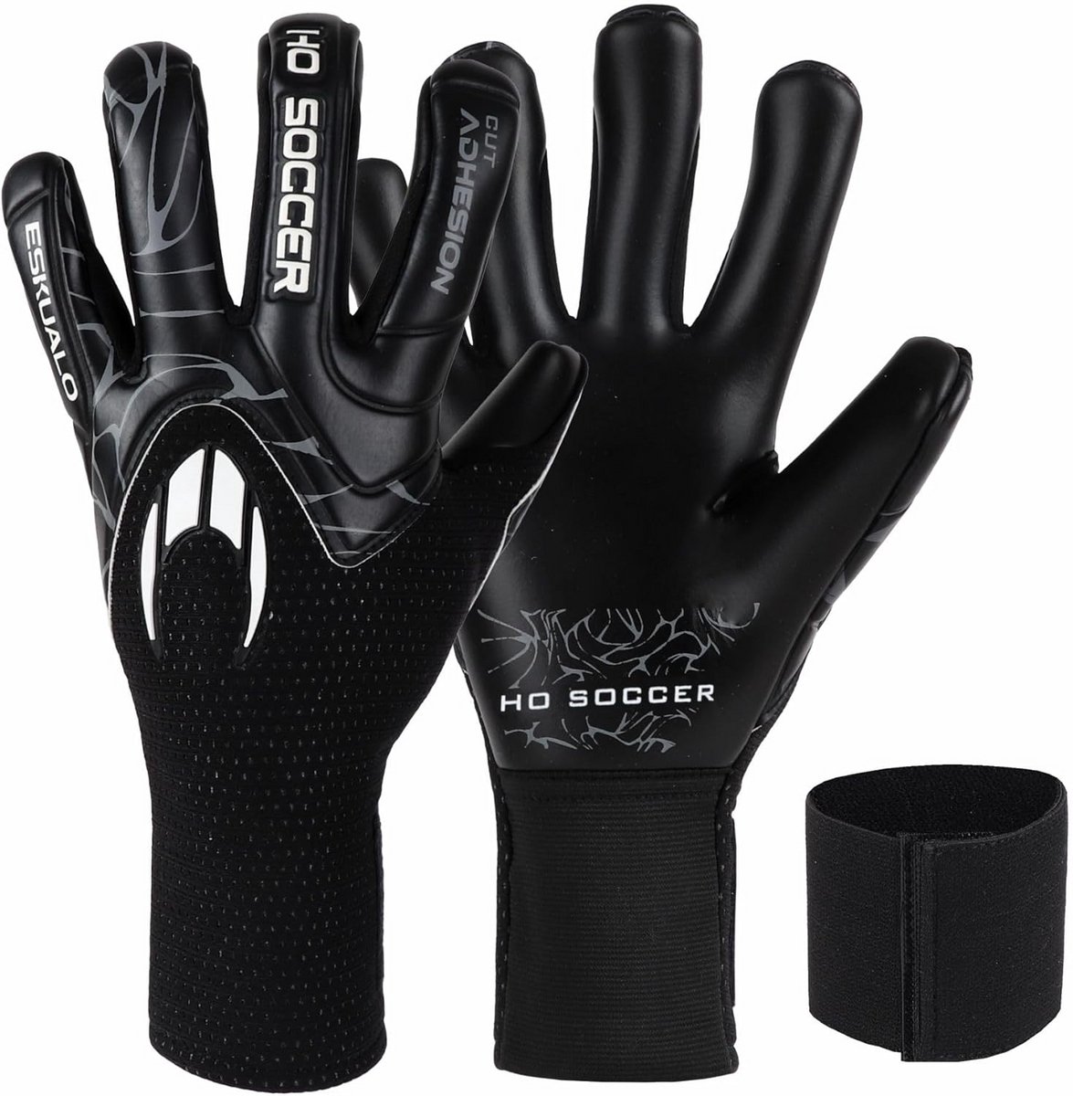 Keepershandschoenen Zwart - Kindermodel met UCG Latex Grip Palma