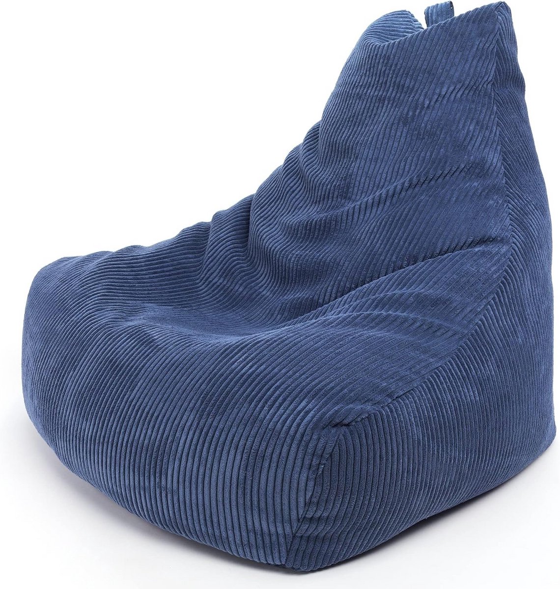 Grote Zitzak Fauteuil Corduroy (M) 100x80x85cm Inclusief Vulling - Comfortabel Zitten en Lighouding