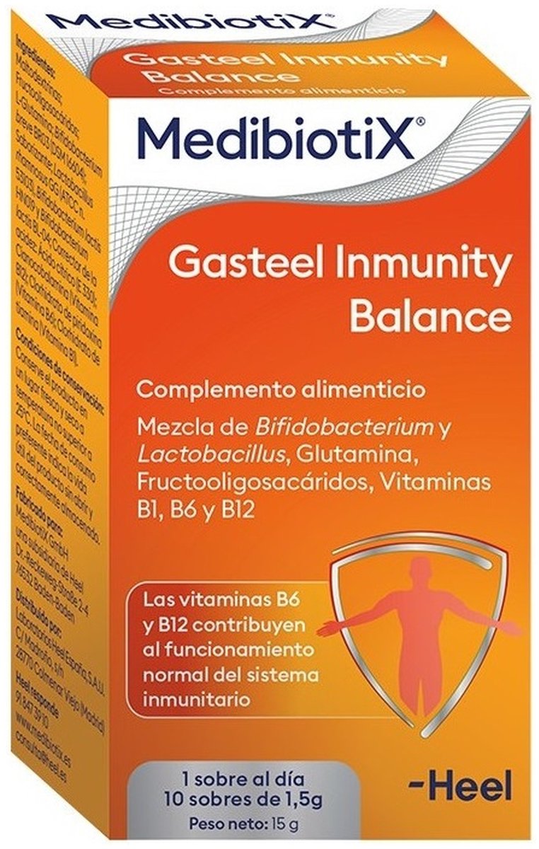 Gastel immuniteitsbalans 10 zakjes - 1.5g|Gasteel immunity balance 10 packets of 1.5g|Bilan d'immunité Gasteel 10 sachets de 1.5g