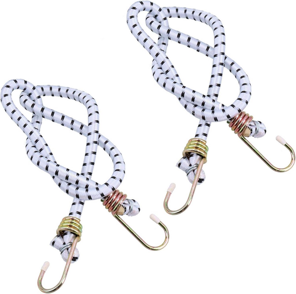 Set van 2 Sterke Elastische Spanbanden met Haken voor Vastzetten