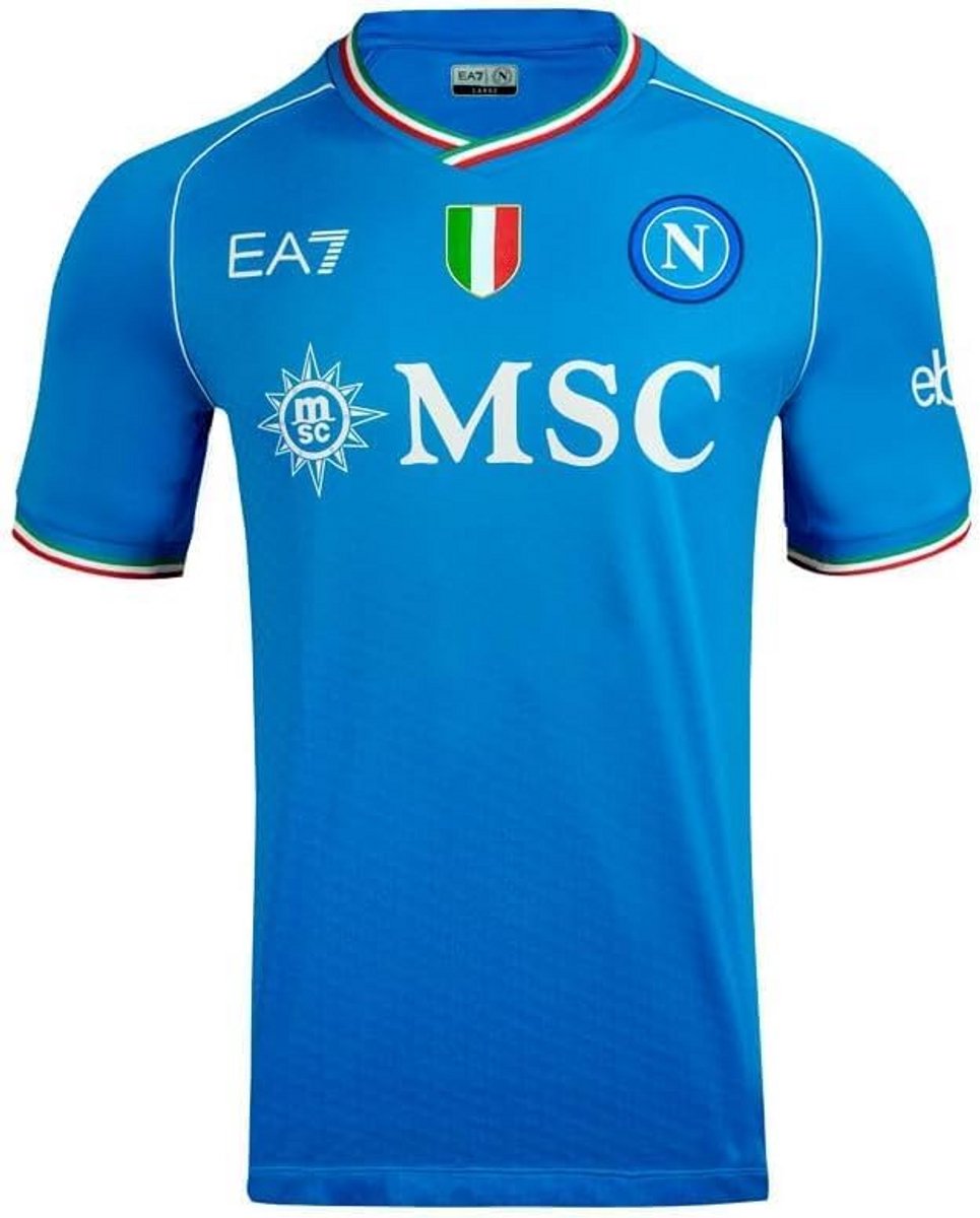 Heren Thuisshirt Voetbalclub Napoli Seizoen 2023/2024