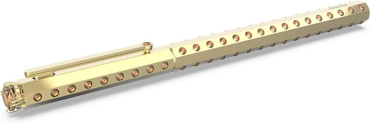 Luxe Metalen Balpen met Kristallen Decoratie