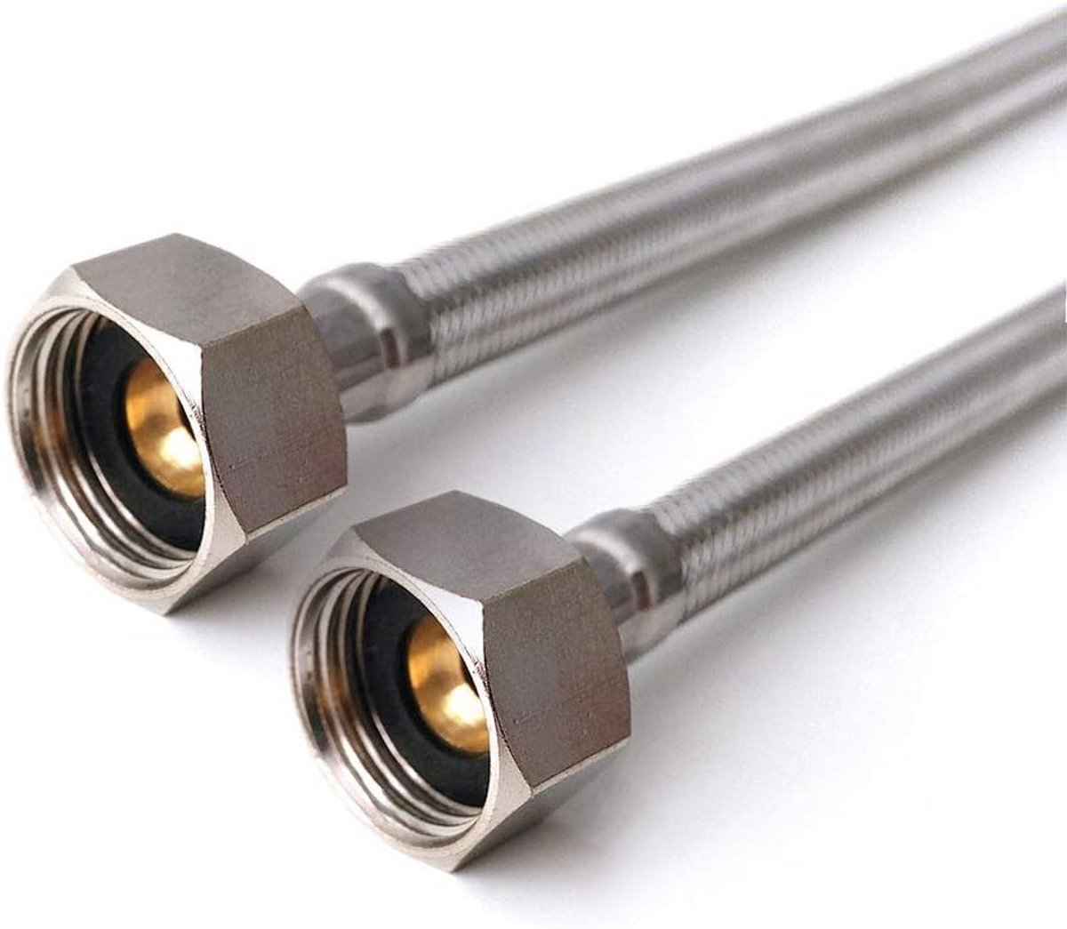 Flexibele Aansluiting voor Keukenkraan of Wastafel - 1/2" x 1/2" BSP, 600mm