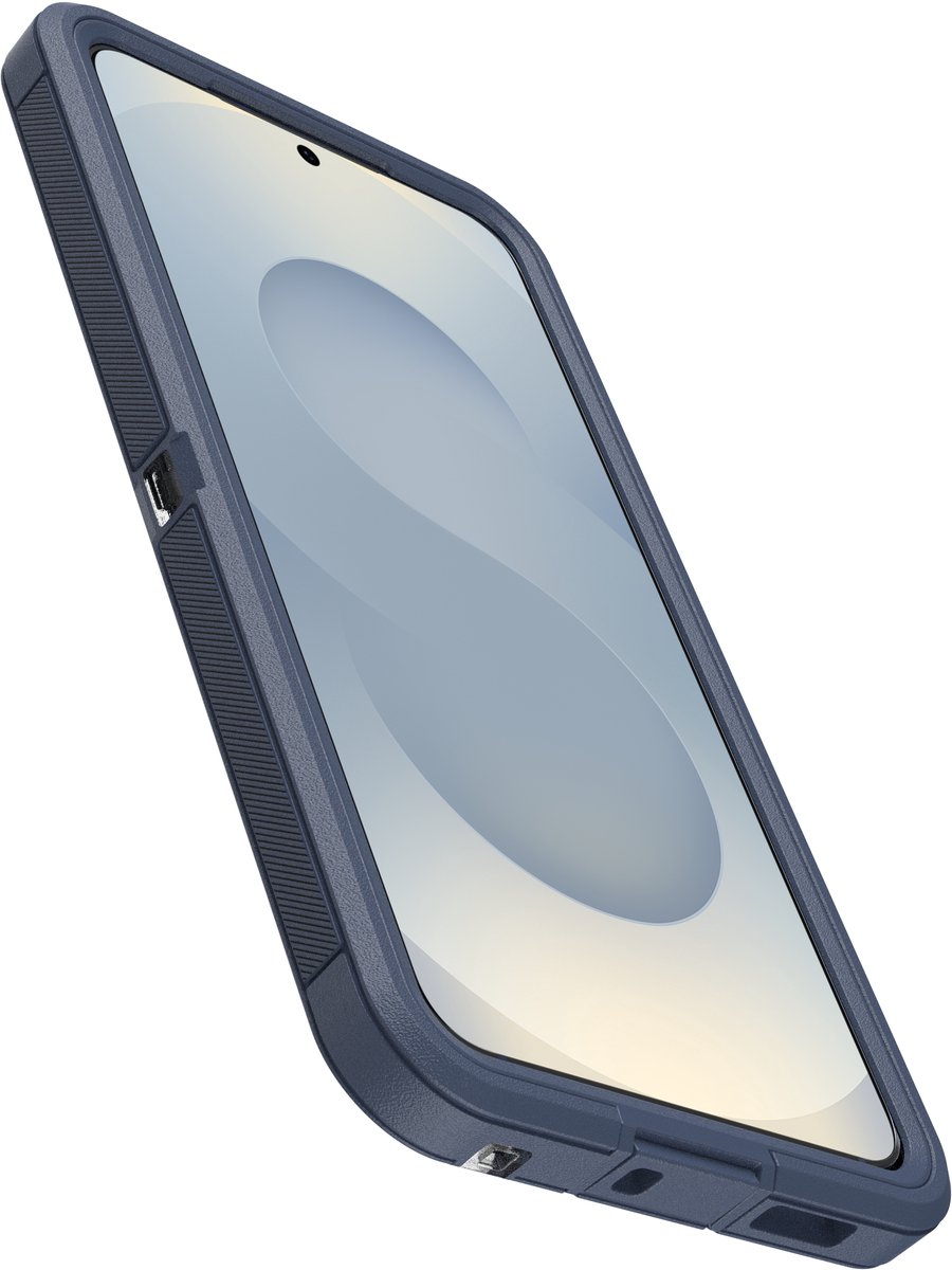 Otterbox Defender Samsung Galaxy S26 Back Cover met Magneet Transparant Blauwe Rand