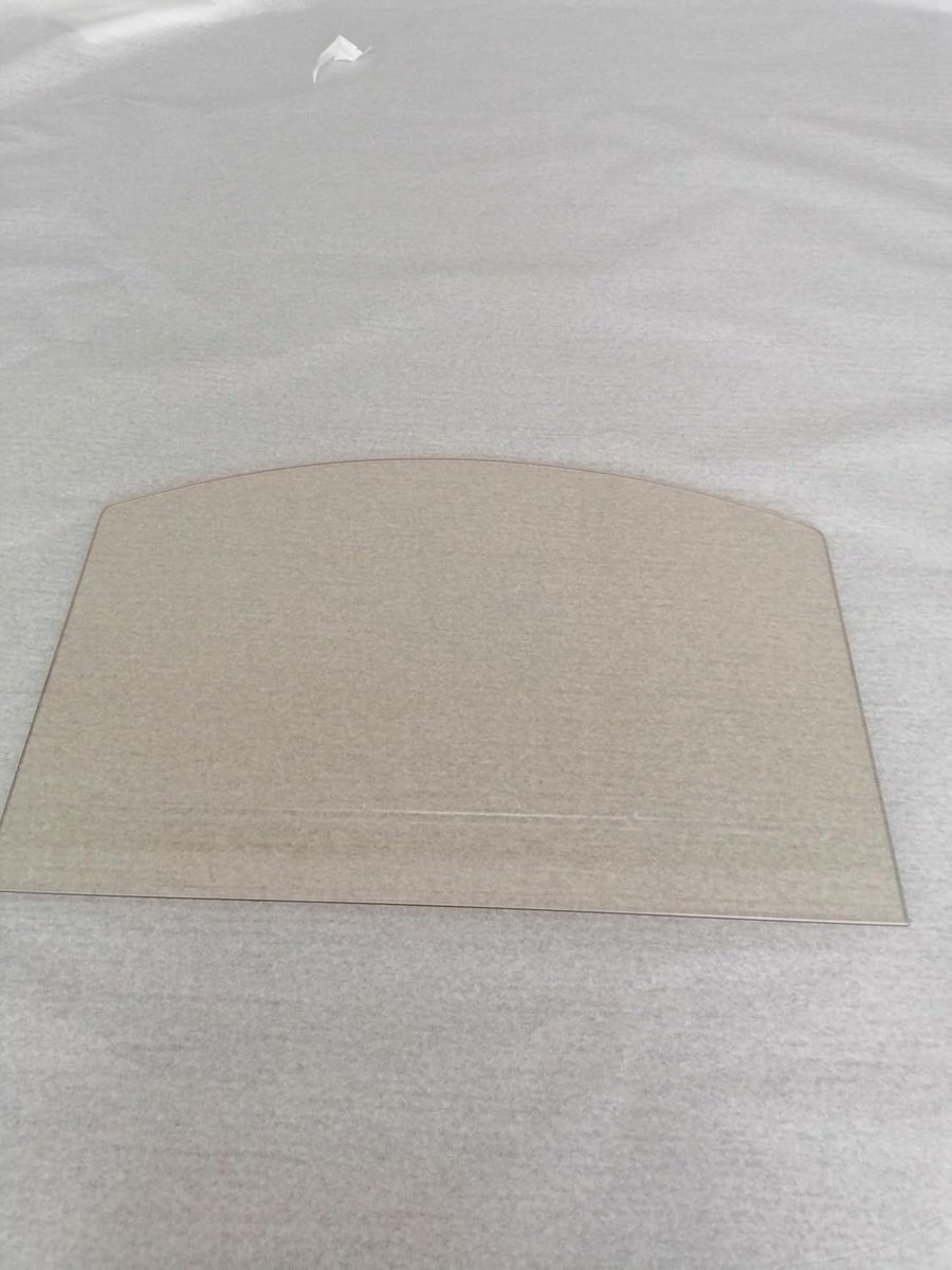 Keramisch Glas voor Houtkachel 31,4 cm x 34,8 cm Krasvast en Hittebestendig