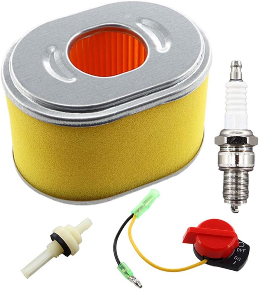 Luchtfilter met Bougie Vervanging voor Motoren 5,5PK - 6,5PK