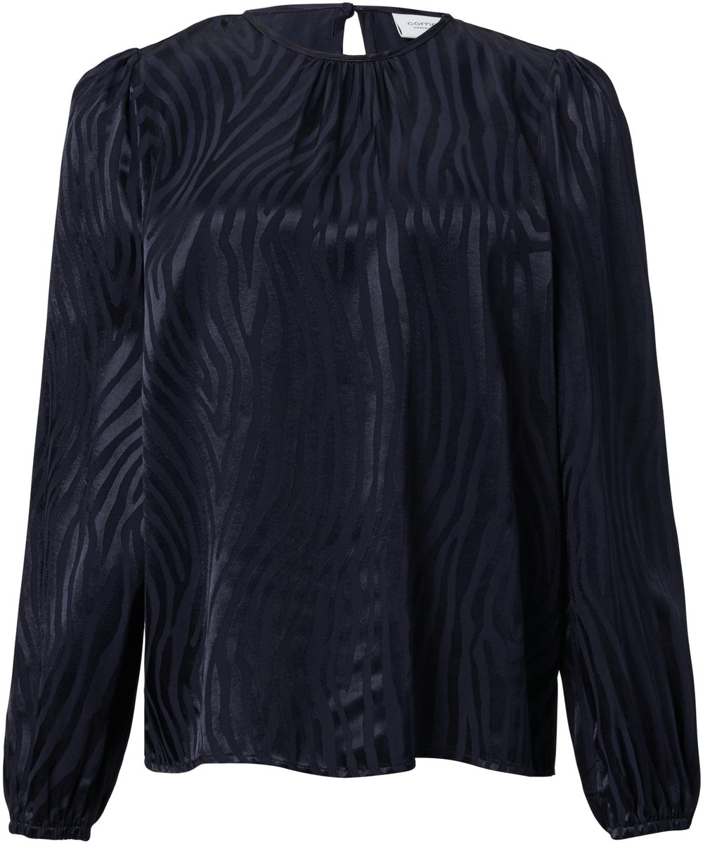 comma - female - Viscose blouse met dierenpatroon