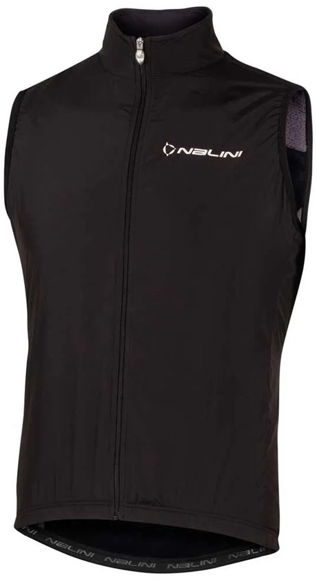 Nalini Windstopper Heren Zwart - NEW GARA VEST BLACK - XL