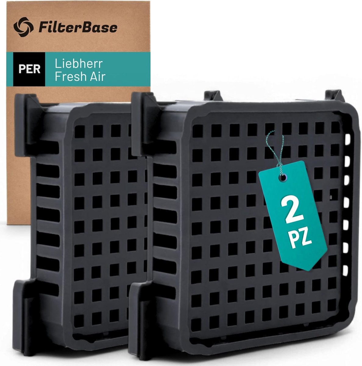 Koelkast Luchtfilter - Geurfilter Actieve Kool - Optimale Versheid Voedsel - Dubbele Verpakking - 45 x 1 x 45 cm