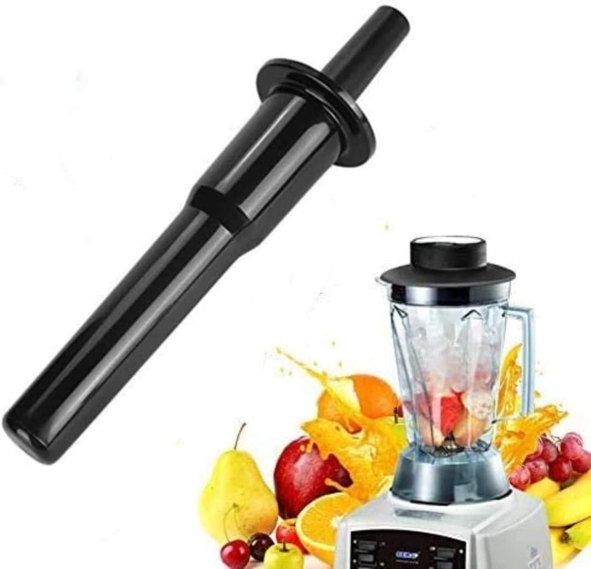 Blender Stok - Mixer Accessoire - Gladde Mixen - Duurzaam Plastic - 30cm Lengte