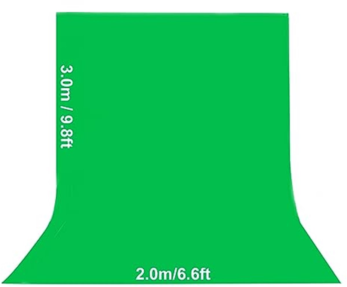 Green Screen – Achtergronddoek – Fotostudio Doek - video setup