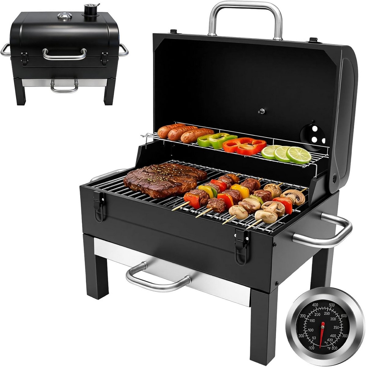 Houtskool BBQ – Smoker Barbecue – Grill BBQ - barbecueproduct