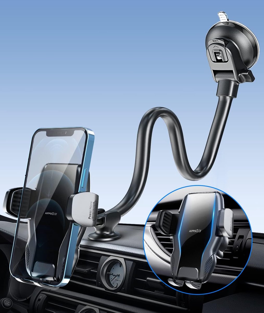 Telefoonhouder Auto – Universele Autohouder – Zuignap Houder - dashboard steun