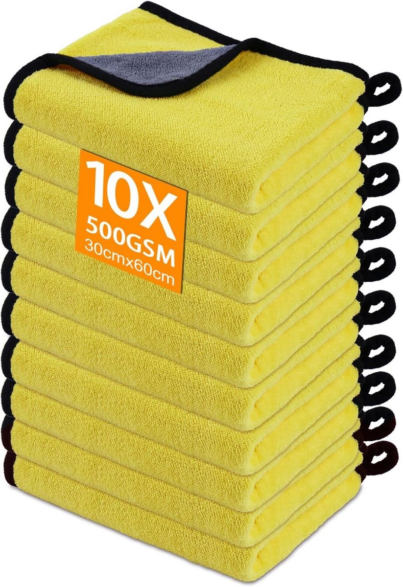 Auto Droogdoek – Microvezeldoek – Autowasdoek - duurzaam