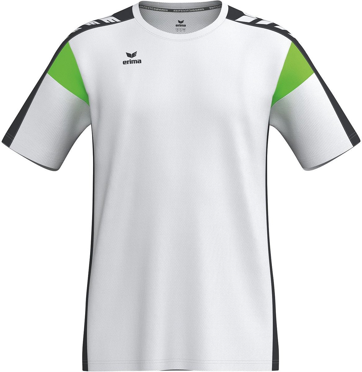 Erima Celebrate 125 T-Shirt Kinderen - Wit / Green Gecko | Maat: 152