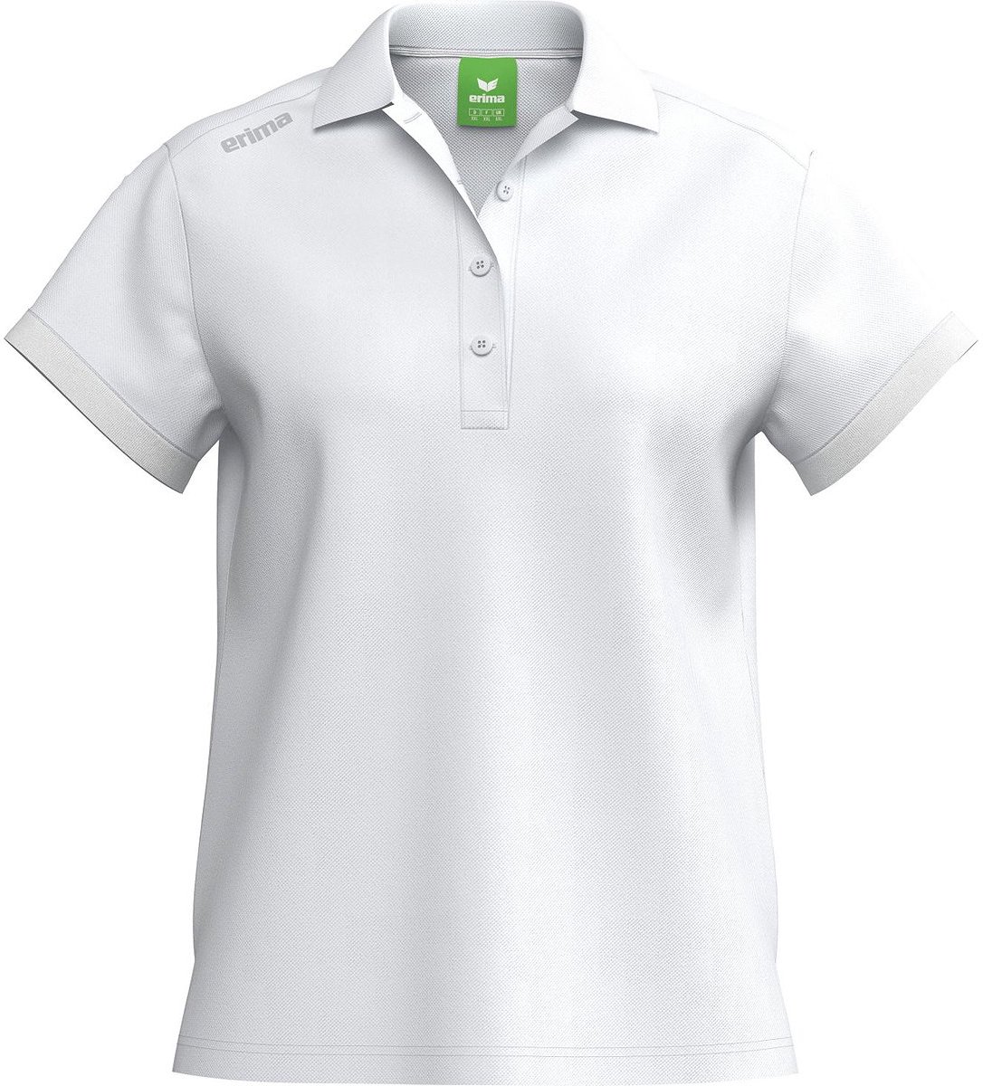 Erima Ts Polo Dames - New White | Maat: 44
