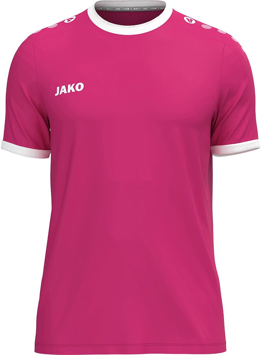 Jako One Shirt Korte Mouw Kinderen - Deep Pink | Maat: 164