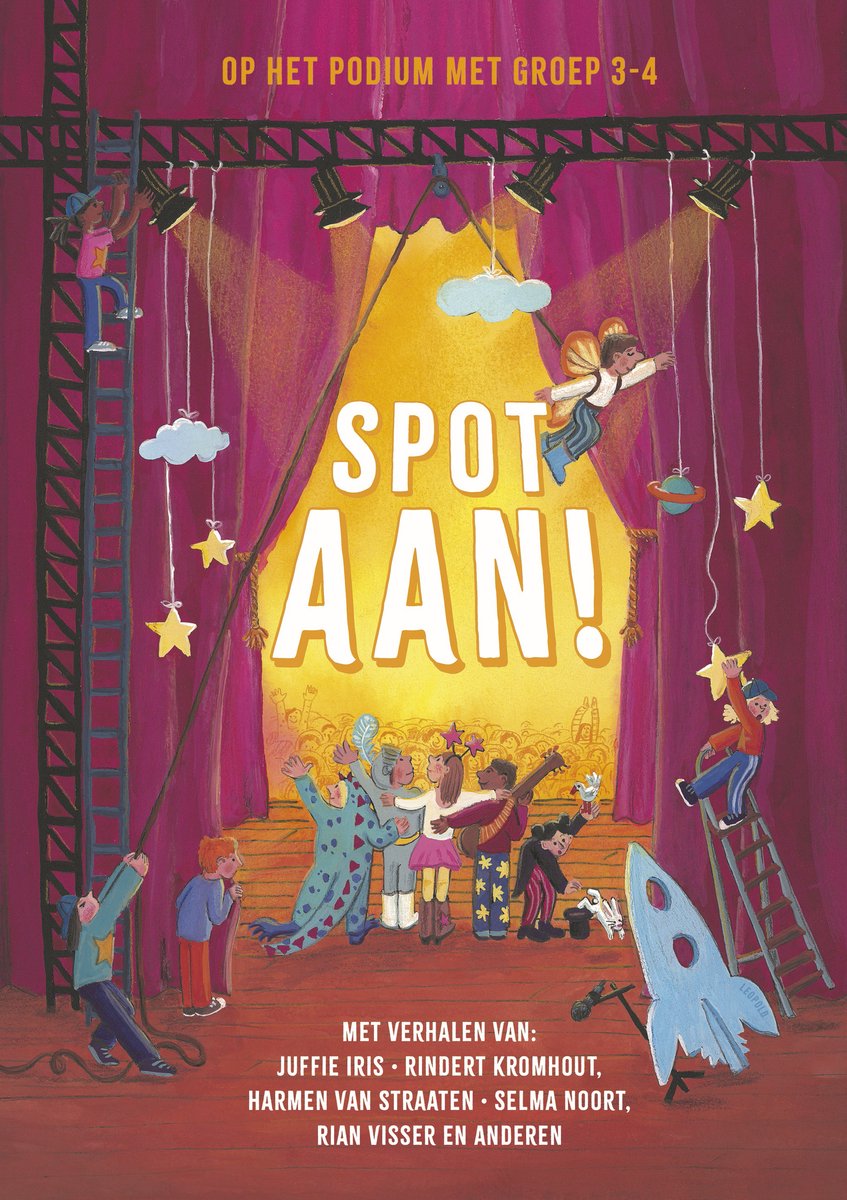 Omslag van Spot aan! - Op het podium met groep 3-4