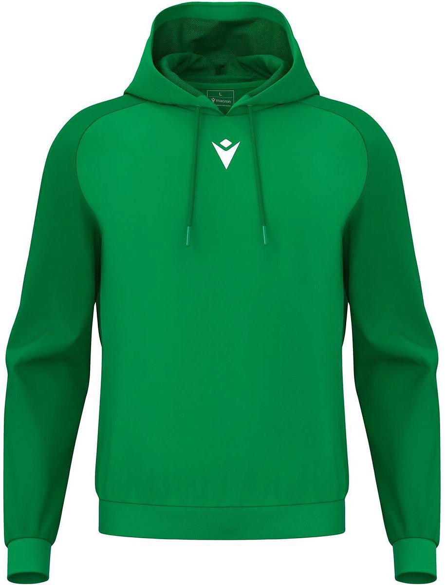 Macron Energy Horn Sweater Met Kap Heren - Groen | Maat: M