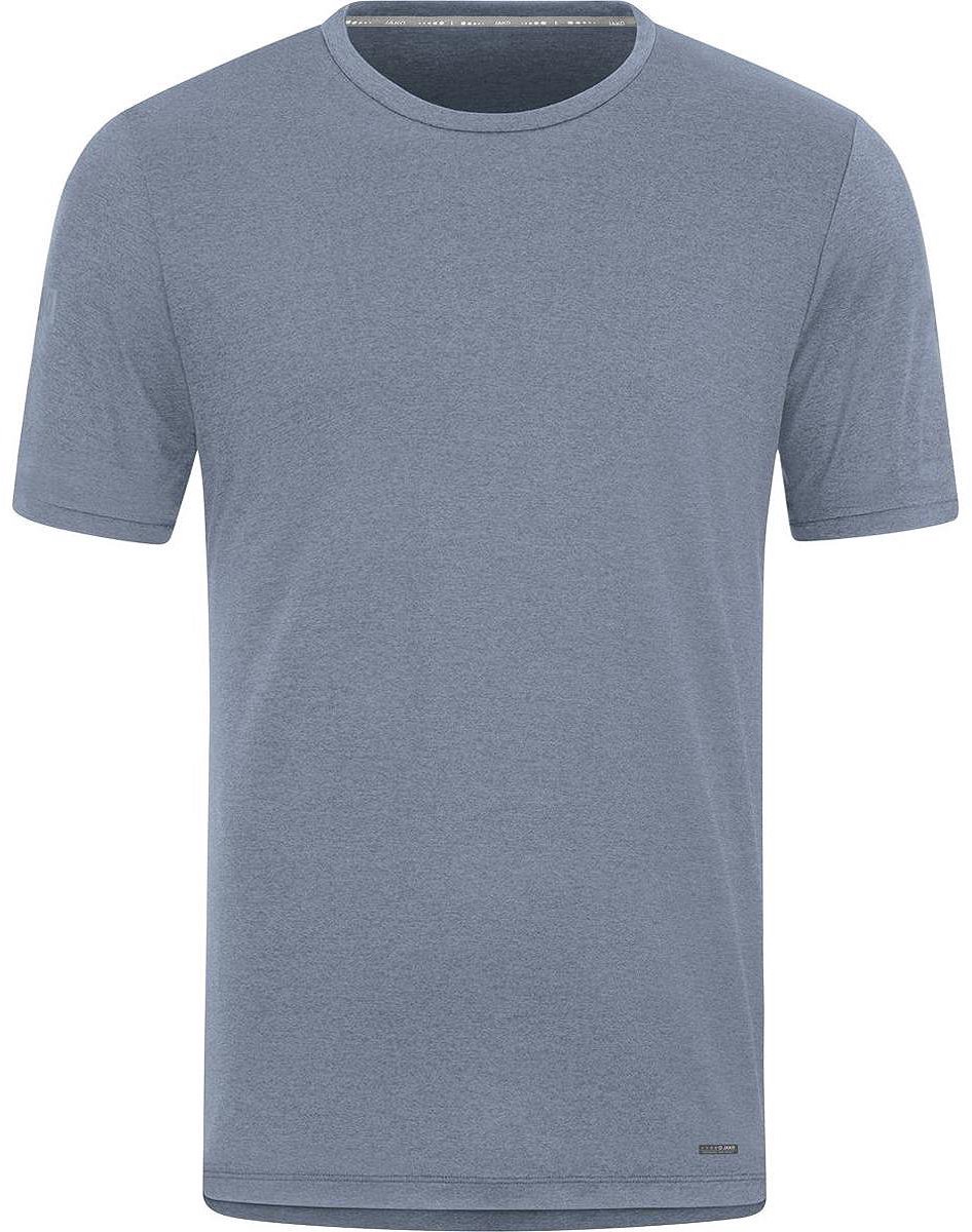 Jako Pro Casual T-Shirt Heren - Smokey Blue | Maat: XXL