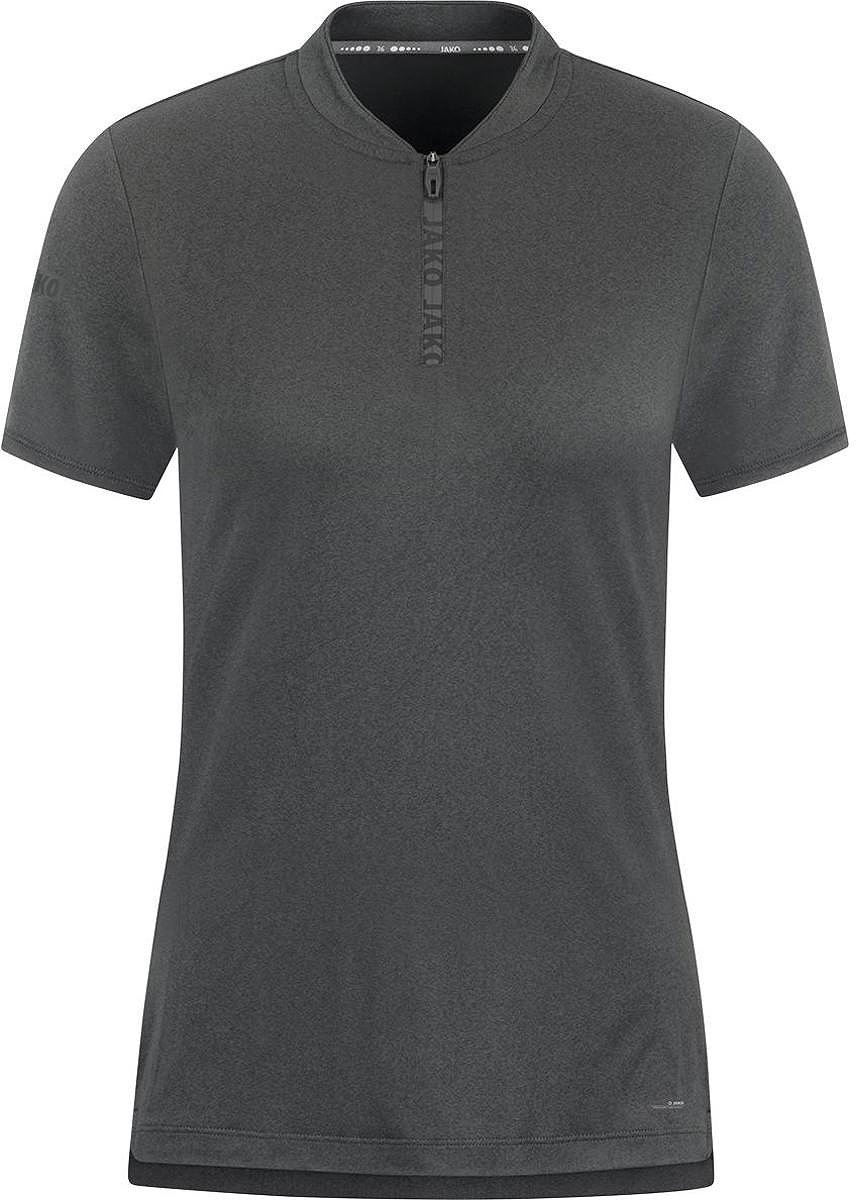 Jako Pro Casual Polo Dames - Asgrijs | Maat: 36