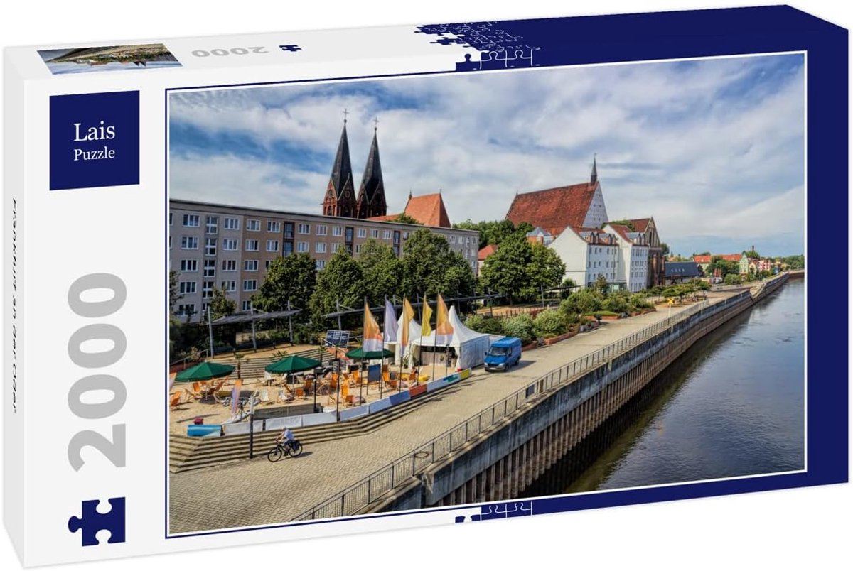 Puzzel 2000 Stukjes - Uitdagende Legpuzzel - Ontspannend Tijdverdrijf - Gedetailleerd Stadsbeeld - 90 x 60 cm