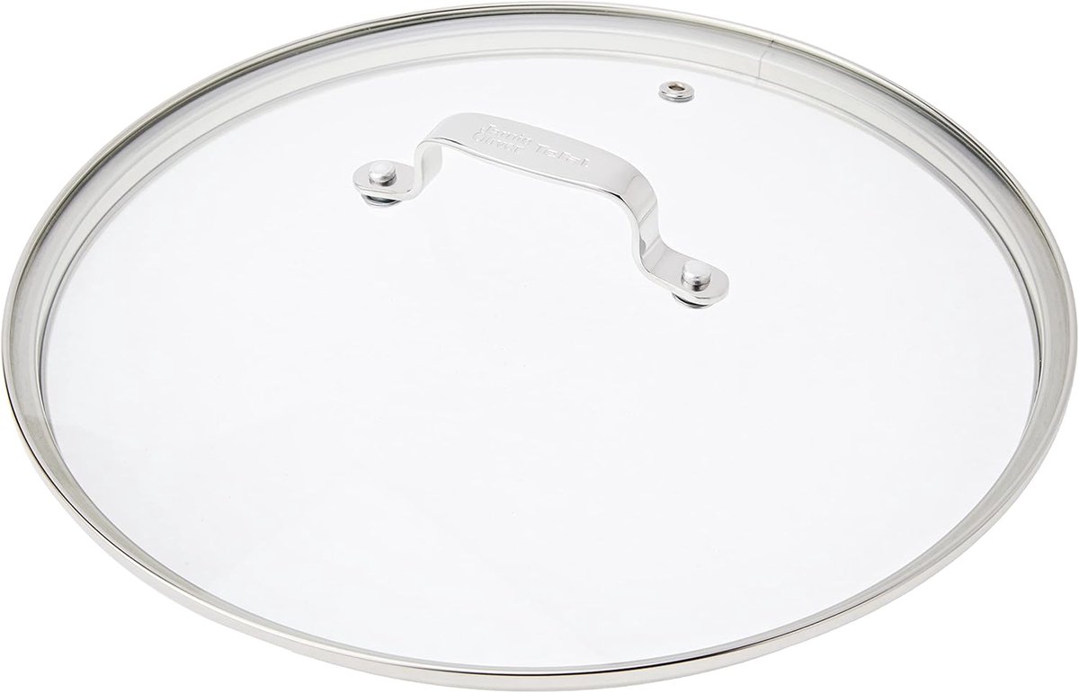 Glazen Pan Deksel - Pot Deksel - Koken en Bakken - Met Stoomuitlaat - 28 cm - Doorzichtig