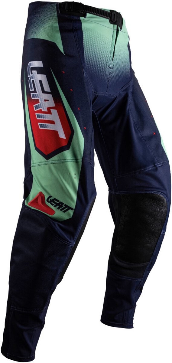 Leatt Moto 4.5 Matcha Blauw Groen Rood Crossbroek - Broek