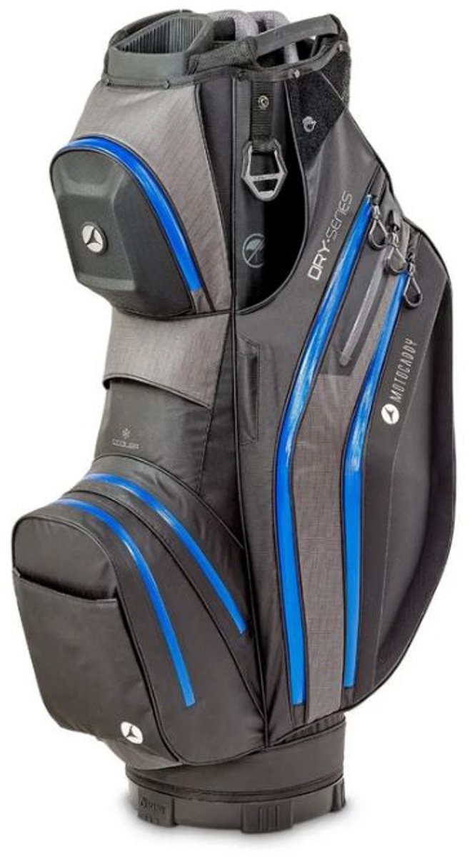 Motocaddy Cartbag Dry Series Zwart Blauw 2026