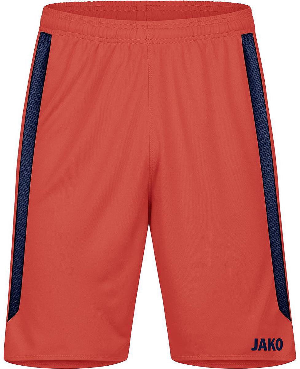 JAKO Short Power Oranje-Marine Maat XXL