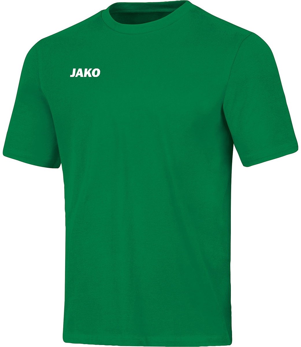 Jako Base T-Shirt Kinderen - Sportgroen | Maat: 128