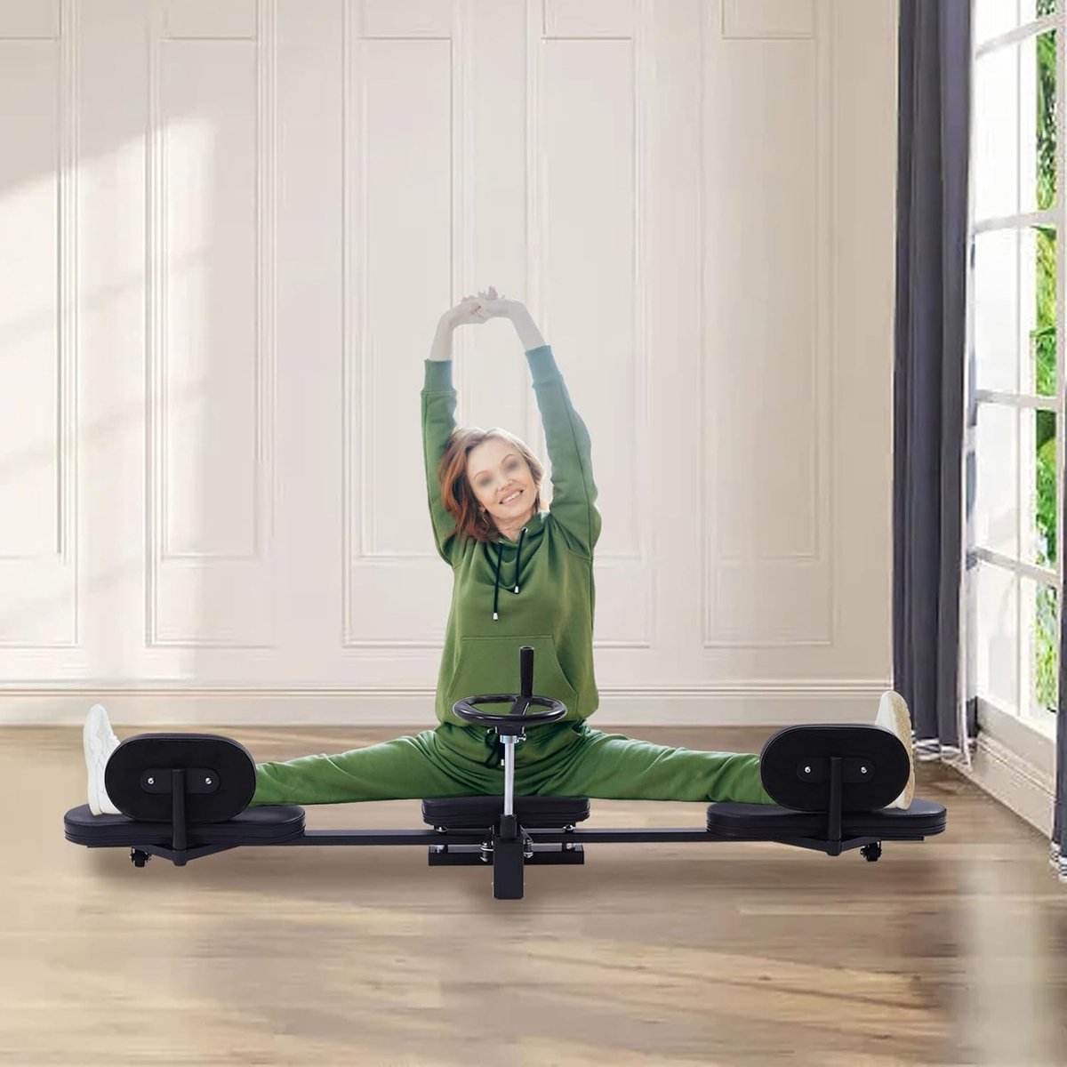 Beenstrekker machine - Split trainer - Flexibiliteit trainen - Verstelbaar tot 180 graden - 158 x 158 x 45 cm