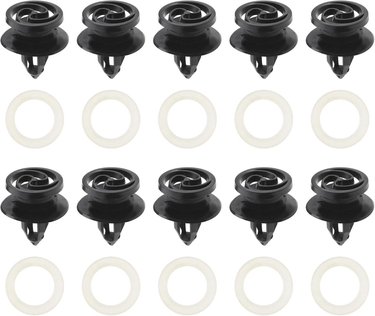 Paneelclips - Bevestigingsclips - Auto Interieur - Met Afdichtingsmiddel - 11 mm Gat