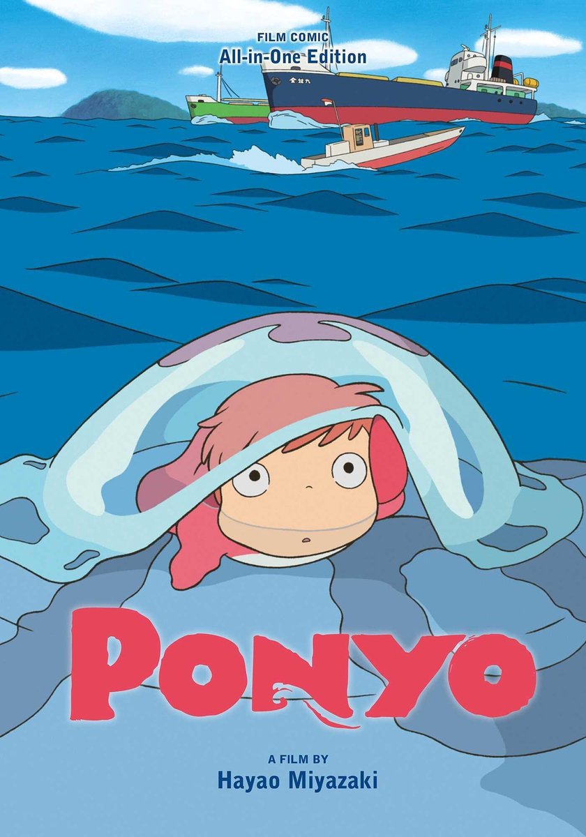 Omslag van Ponyo Film Comic All-in-One Edition- Ponyo Film Comic All-in-One Edition