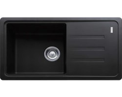 Franke Malta - BSG 611-78/39 fragraniet spoelbak, 78x44 cm, onyx 114.0395.152