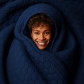 Premium Verzwaringsdeken 5kg 1 persoons 140 x 200cm - Zwaartedeken - Weighted Blanket - Verzwaarde Deken Voor Volwassenen en Kind | Vitalic