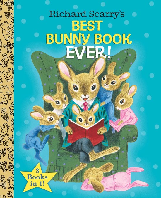 ISBN Richard Scarry’s Best Bunny Book Ever!, Anglais, Couverture rigide, 80 pages