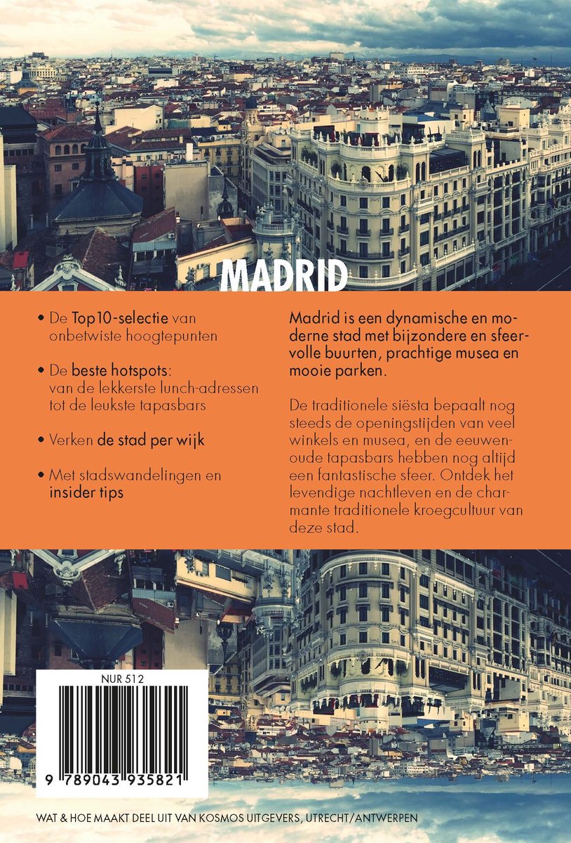 Wat & Hoe reisgids - Madrid - back cover