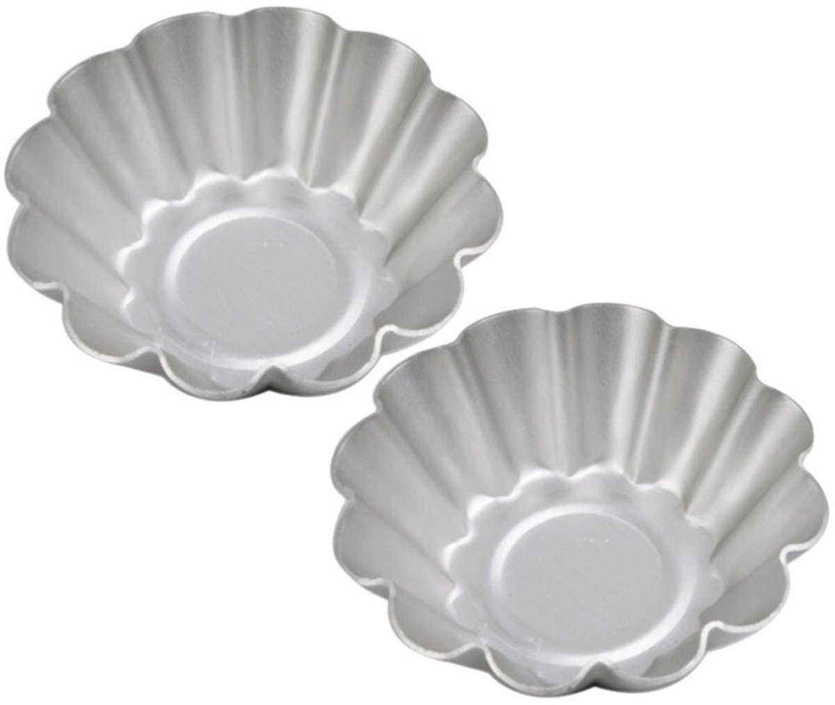 2 stuks Mini Cheesecake Bakvorm Taartbodem Taart Anti-aanbak Eierbakmachine