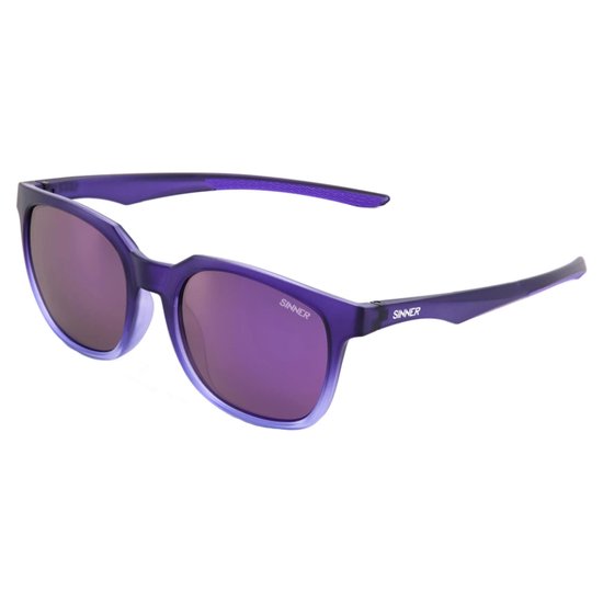 SINNER Bauhi - Zonnebril - Mat paars - Unisex - One size - BIO based frame van Merkloos — afbeelding 2