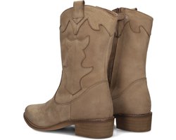 Wysh Nolia Laarzen - Suède - Meisjes - Camel - Maat 39