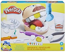 Play-Doh Top Tandarts Speelset - Boetseerklei - 8 Play-Doh potjes - Knutselen voor kinderen