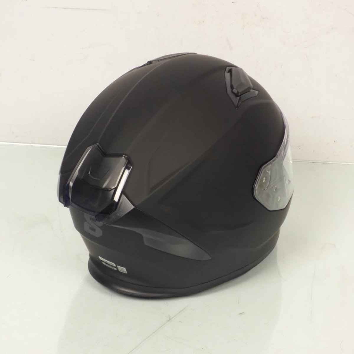 Casque intégral noir mat Taille L 59-60cm pour homme femme Eight VENGE R S442