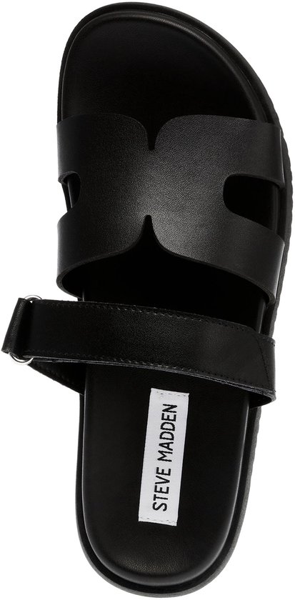 STEVE MADDEN Missile-E Cuir Noir