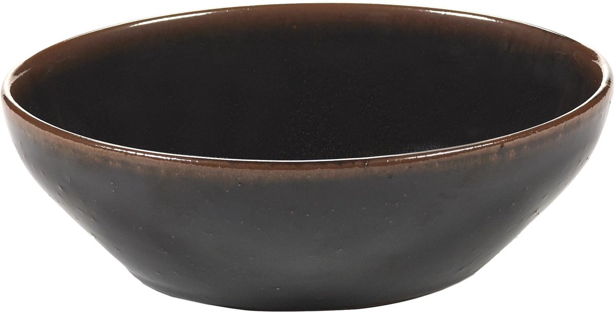Serax Out Of Lines By Uncharted Kom Ø17,5 Black Brown